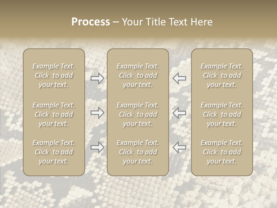Abstract Pricey Reptile PowerPoint Template