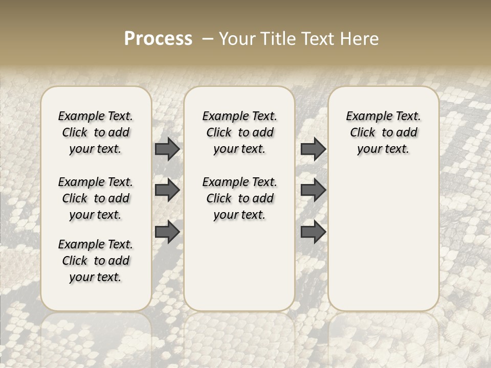 Abstract Pricey Reptile PowerPoint Template