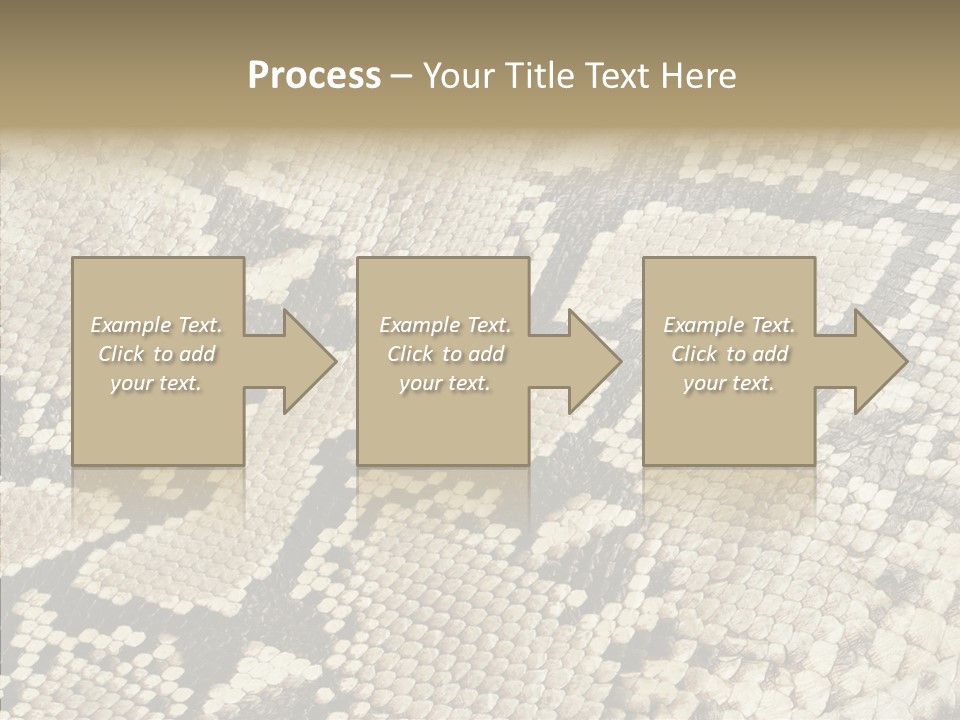 Abstract Pricey Reptile PowerPoint Template