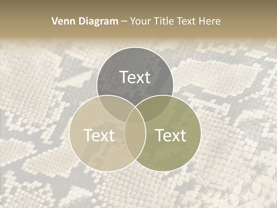 Abstract Pricey Reptile PowerPoint Template