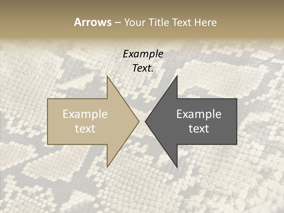 Abstract Pricey Reptile PowerPoint Template