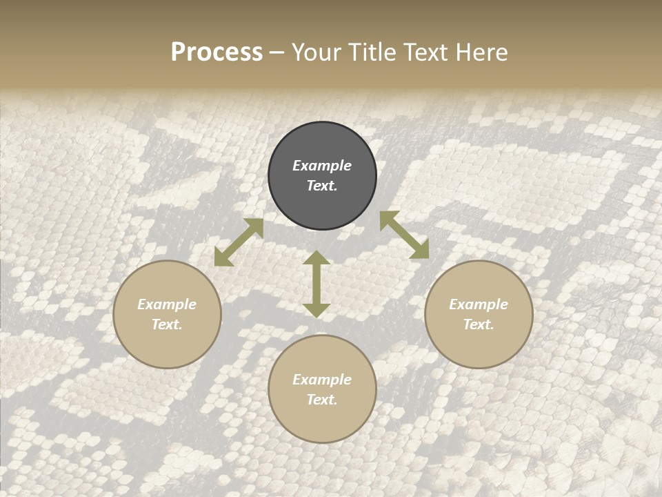 Abstract Pricey Reptile PowerPoint Template