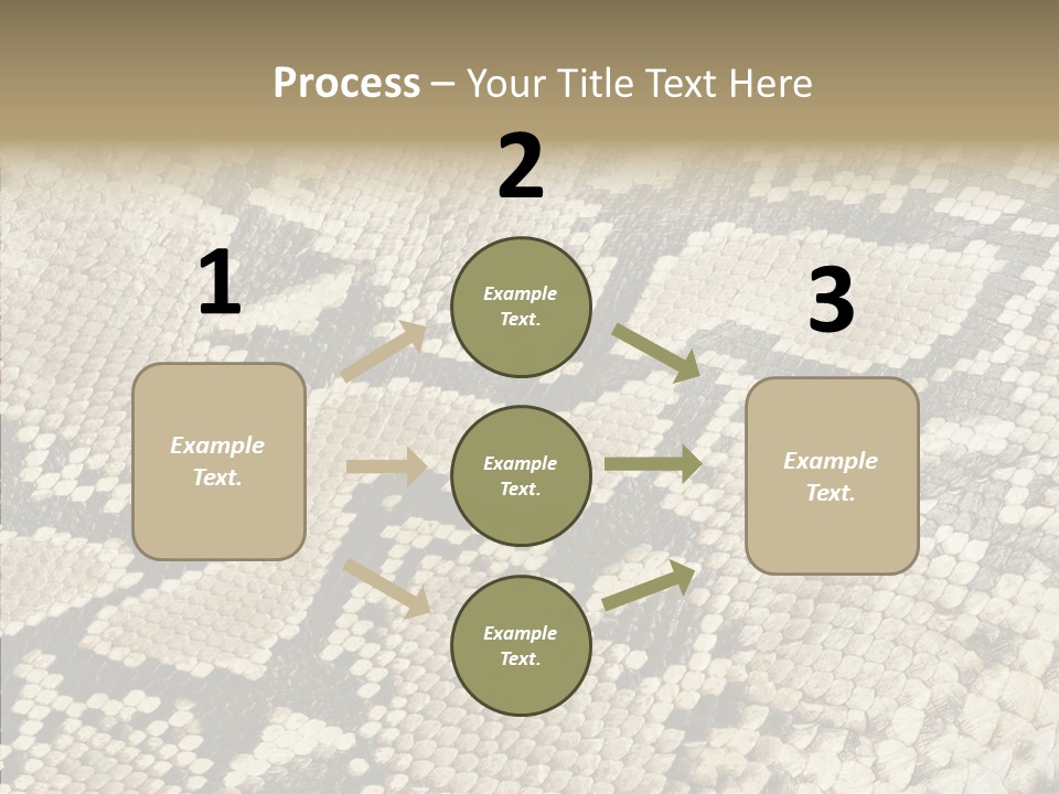 Abstract Pricey Reptile PowerPoint Template