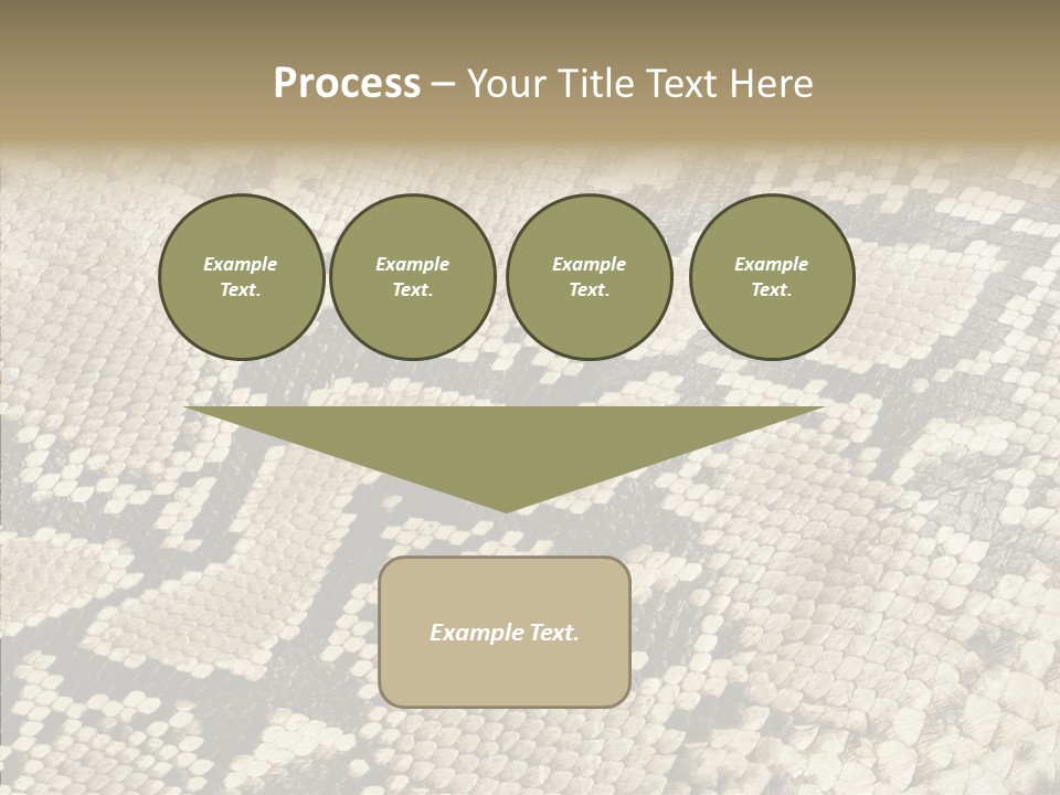 Abstract Pricey Reptile PowerPoint Template