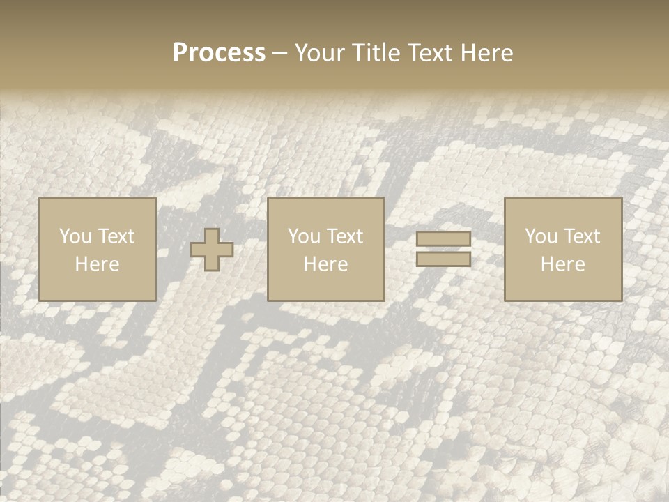 Abstract Pricey Reptile PowerPoint Template