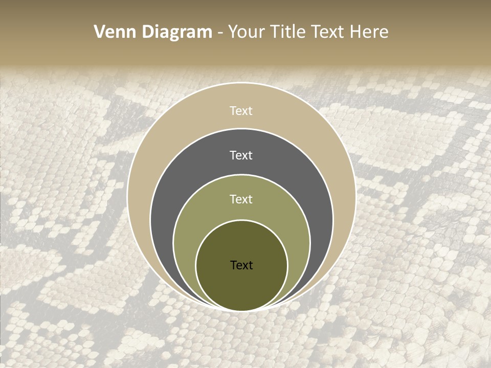 Abstract Pricey Reptile PowerPoint Template