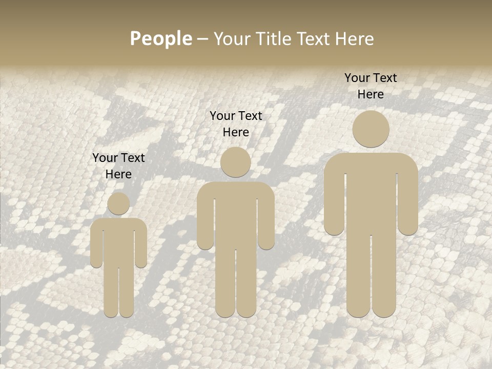 Abstract Pricey Reptile PowerPoint Template