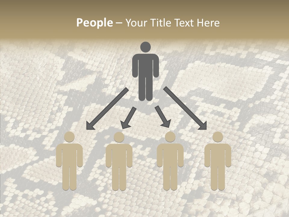 Abstract Pricey Reptile PowerPoint Template