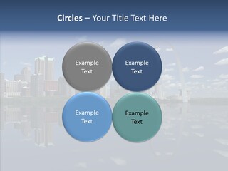 Reflection Commercial District PowerPoint Template
