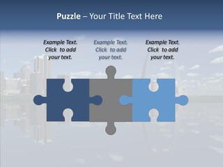 Reflection Commercial District PowerPoint Template