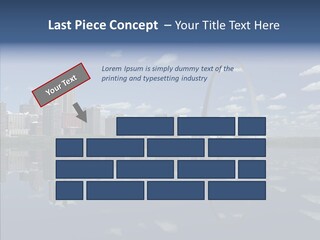 Reflection Commercial District PowerPoint Template