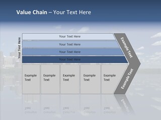Reflection Commercial District PowerPoint Template