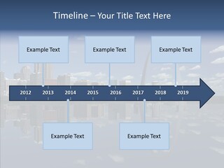 Reflection Commercial District PowerPoint Template