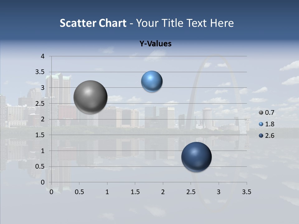 Reflection Commercial District PowerPoint Template