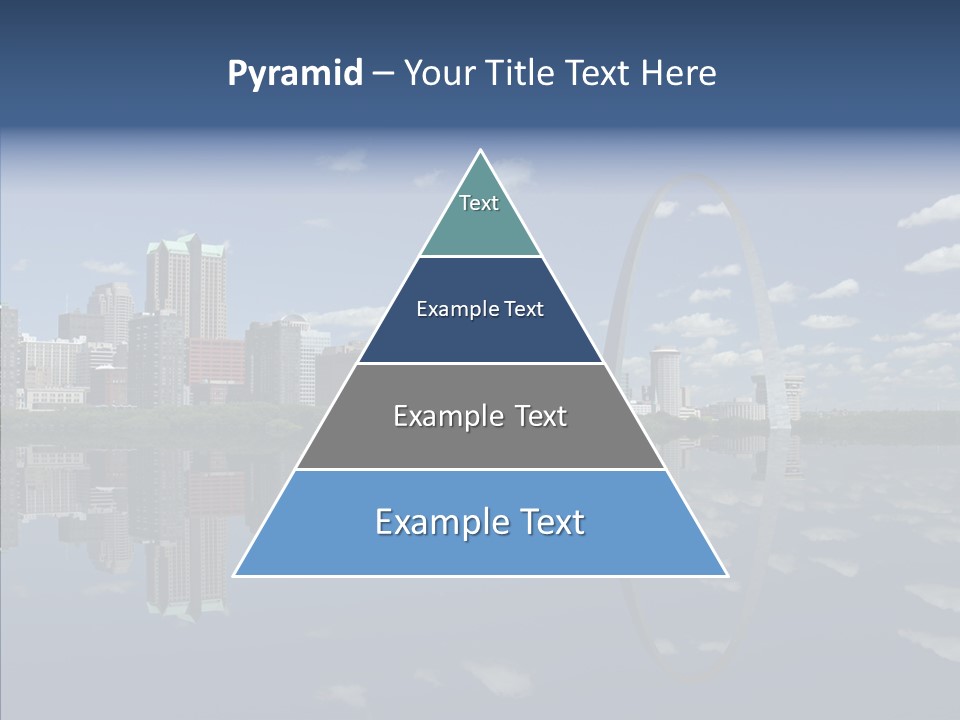 Reflection Commercial District PowerPoint Template