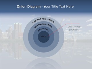 Reflection Commercial District PowerPoint Template