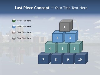 Reflection Commercial District PowerPoint Template