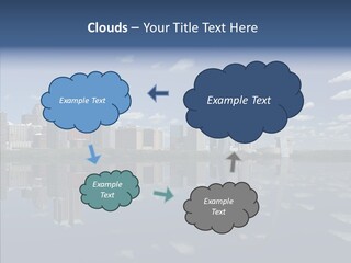 Reflection Commercial District PowerPoint Template