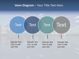 Reflection Commercial District PowerPoint Template