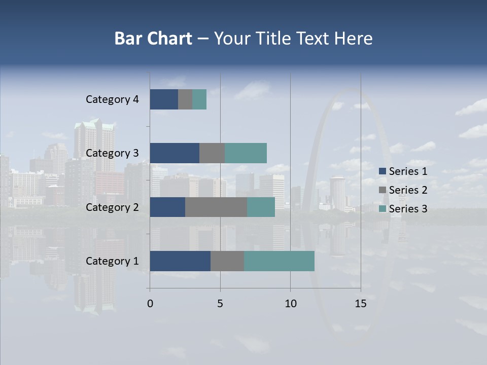 Reflection Commercial District PowerPoint Template