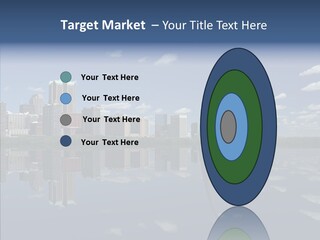 Reflection Commercial District PowerPoint Template