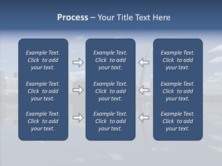 Reflection Commercial District PowerPoint Template