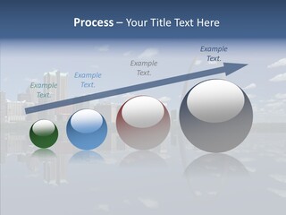 Reflection Commercial District PowerPoint Template