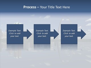 Reflection Commercial District PowerPoint Template