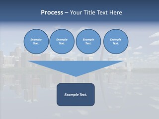 Reflection Commercial District PowerPoint Template