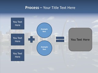 Reflection Commercial District PowerPoint Template