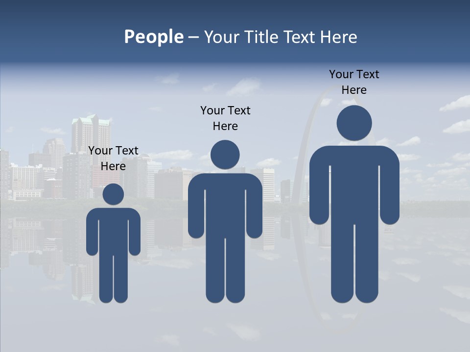 Reflection Commercial District PowerPoint Template