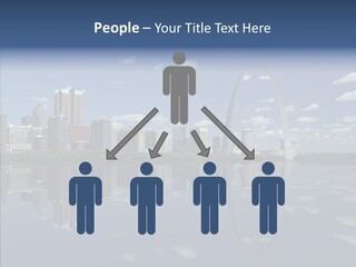 Reflection Commercial District PowerPoint Template