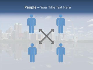 Reflection Commercial District PowerPoint Template
