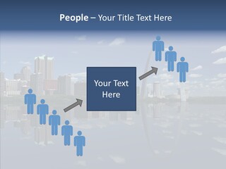 Reflection Commercial District PowerPoint Template