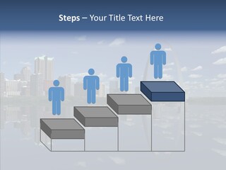 Reflection Commercial District PowerPoint Template