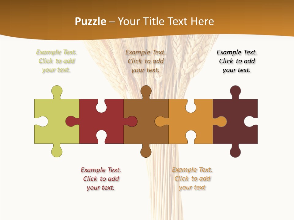 Barley Grain Oat PowerPoint Template