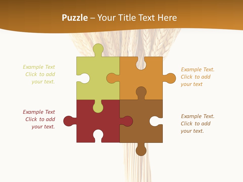 Barley Grain Oat PowerPoint Template