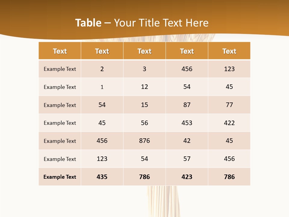 Barley Grain Oat PowerPoint Template