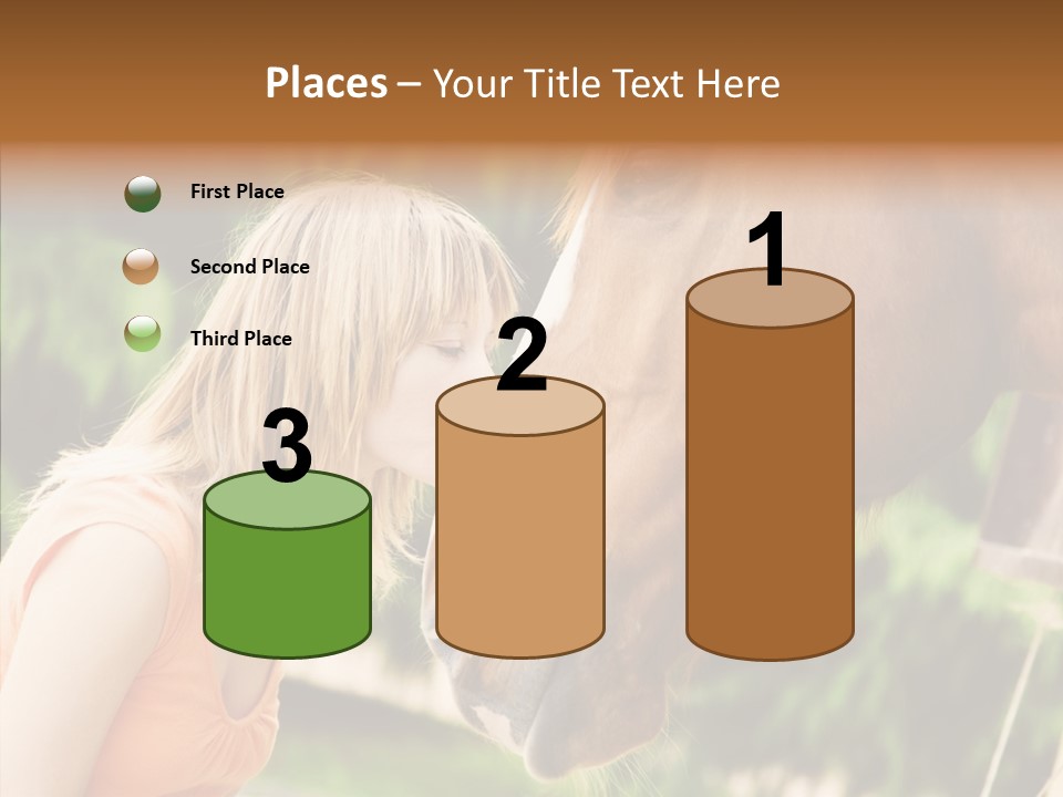 Blond Cheerful School PowerPoint Template