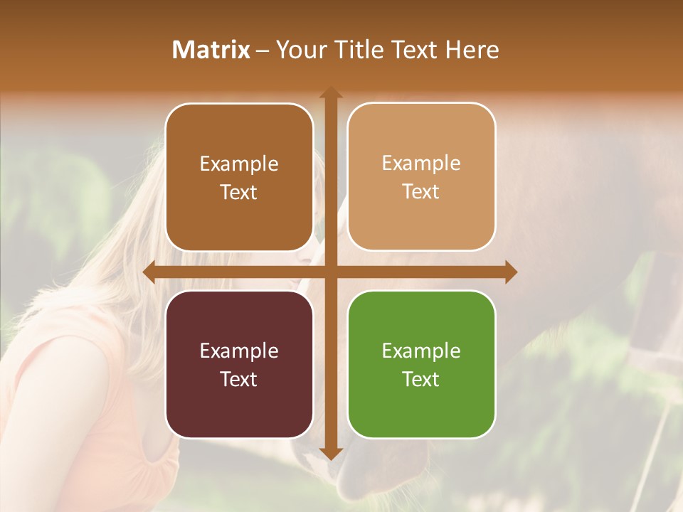 Blond Cheerful School PowerPoint Template