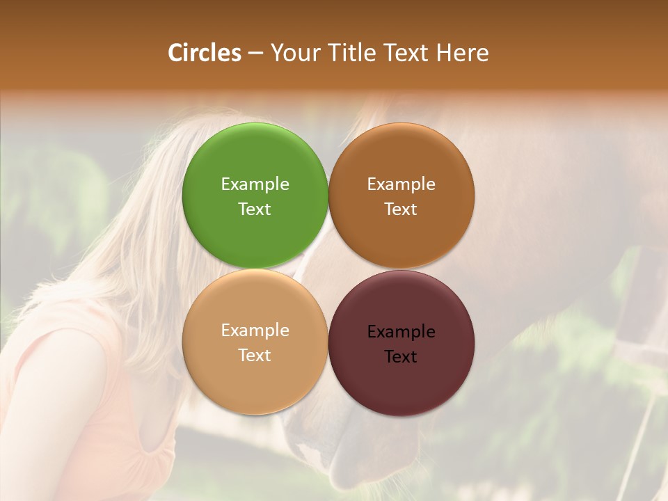 Blond Cheerful School PowerPoint Template