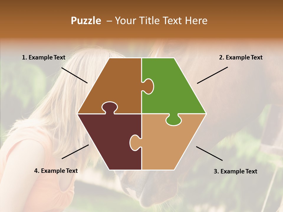 Blond Cheerful School PowerPoint Template