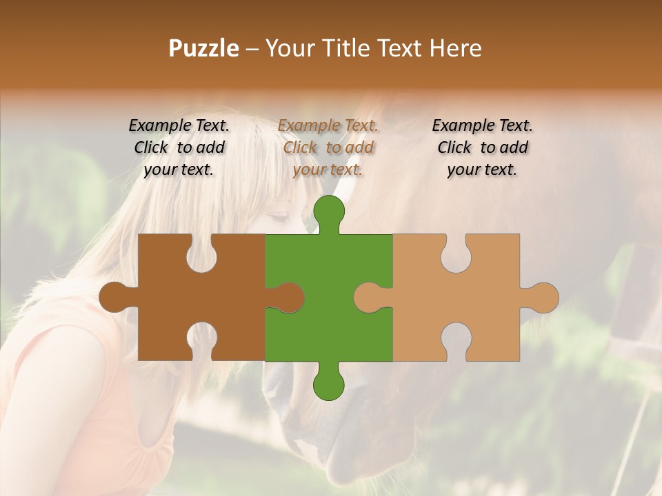 Blond Cheerful School PowerPoint Template