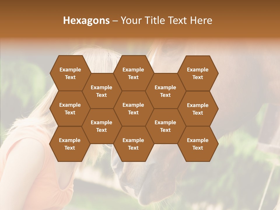 Blond Cheerful School PowerPoint Template