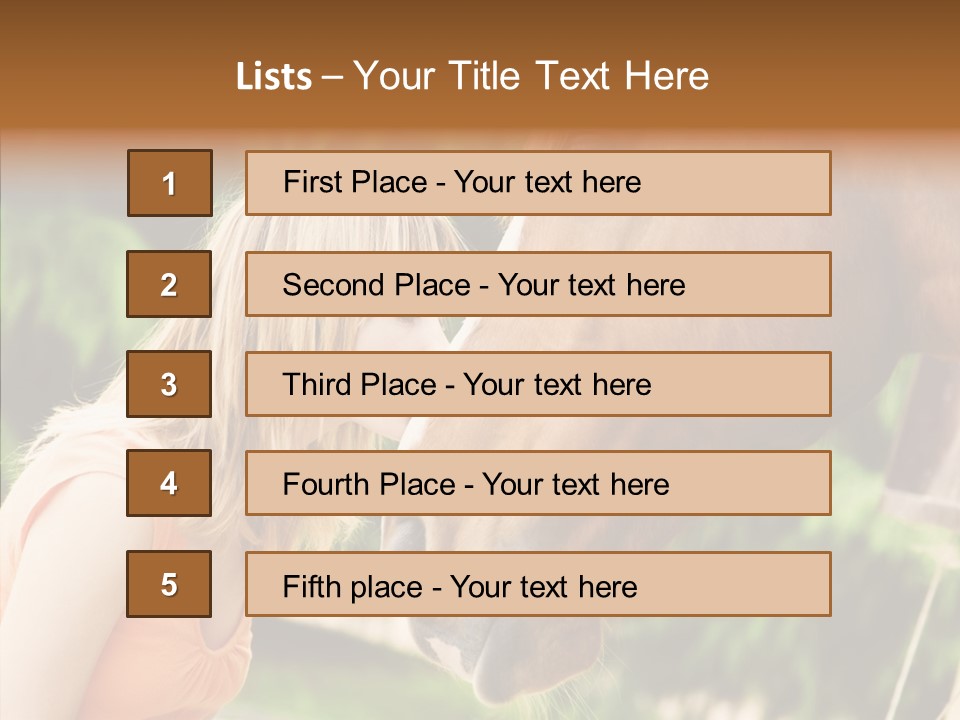 Blond Cheerful School PowerPoint Template