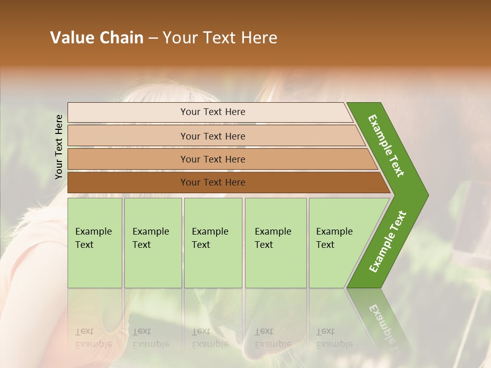 Blond Cheerful School PowerPoint Template