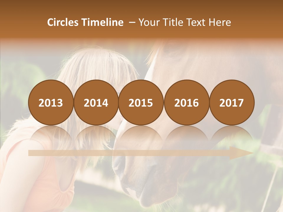 Blond Cheerful School PowerPoint Template