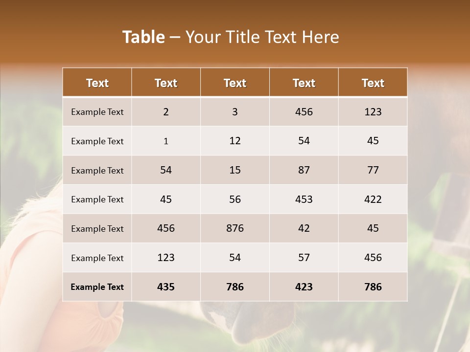 Blond Cheerful School PowerPoint Template