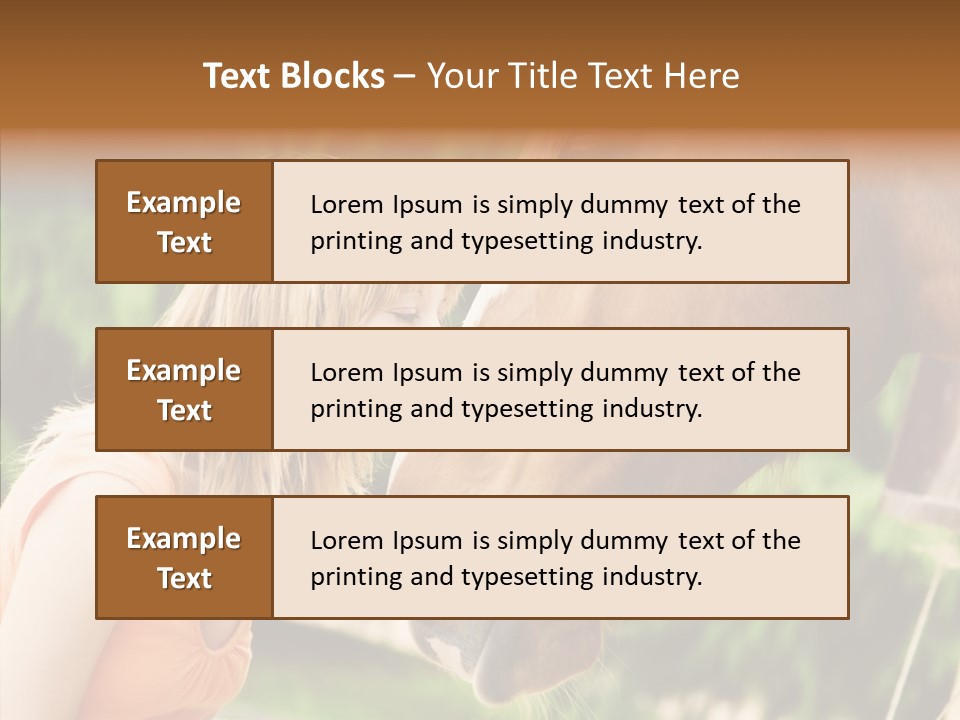 Blond Cheerful School PowerPoint Template