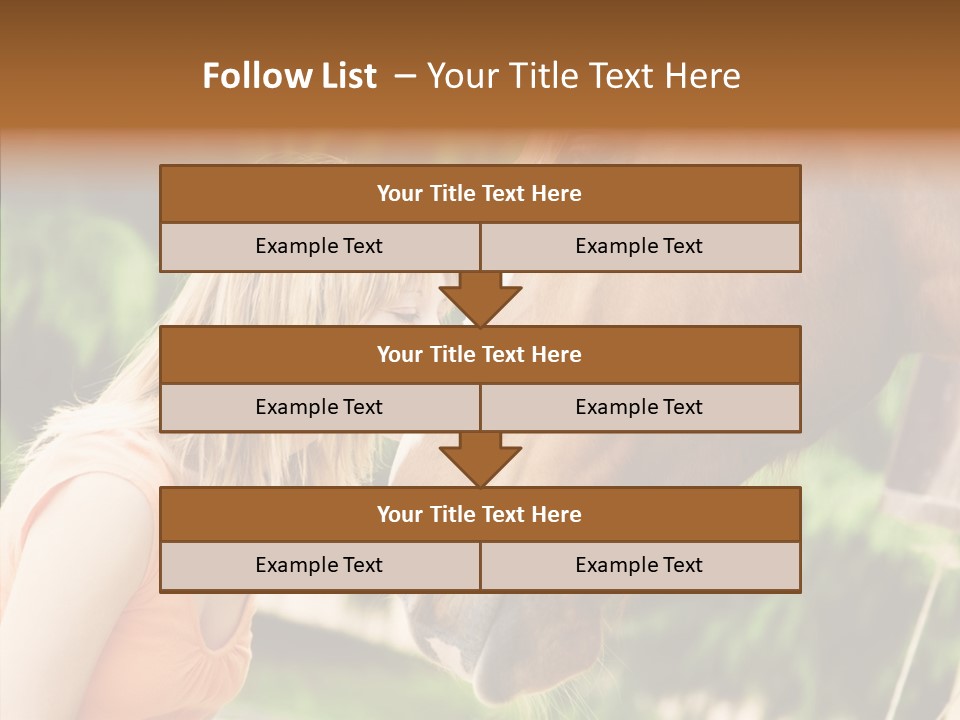 Blond Cheerful School PowerPoint Template